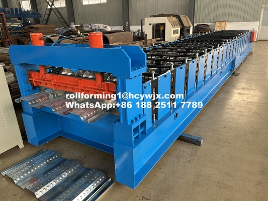 Μηχανή σχηματισμού κυλίνδρων με έλεγχο PLC 400mm H Beam Steel Frame 1220mm Wide
