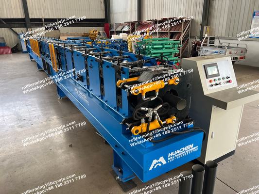 Στρογγυλή μηχανή σχηματισμού κυλίνδρων για βροχερό σωλήνα