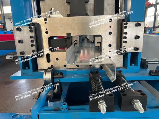 Μηχανή σχηματισμού κυλίνδρων από χάλυβα CZ Purlins που ελέγχεται από PLC