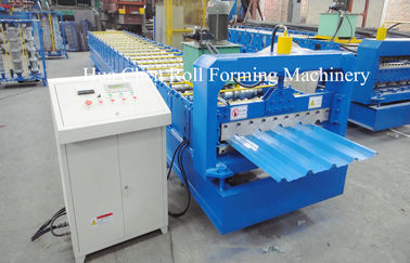 3KW Corrugated Roofing Sheet Roll Forming Machine With Chrome Plated
