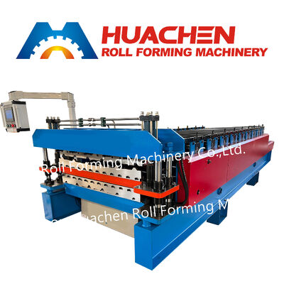 Μηχανή σχηματισμού κυλίνδρων φύλλων οροφής από αλουμίνιο