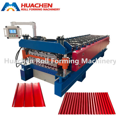 Ποιότητα  Double Layer Roof Sheet Roll Forming Machine Εργοστάσιο