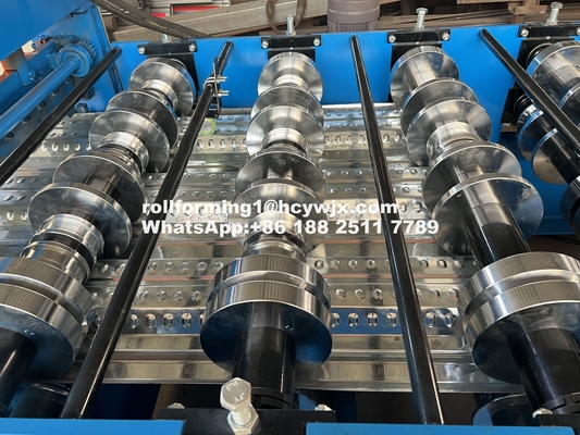 Μηχανή σχηματισμού κυλίνδρων με έλεγχο PLC 400mm H Beam Steel Frame 1220mm Wide
