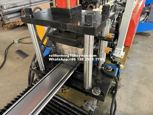 6.5mx1mx1.4m Roller Door Roll Forming Machine για εξατομικευμένα προφίλ και διαφορετικό πλάτος