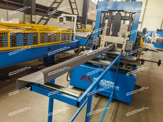CZU M4Z/M4C Purlins Roll Forming Machine Μεταβολή μεγέθους προφίλ με ένα κλικ