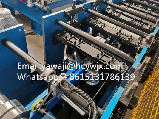 Πλακέτο Σκάφος Downspout Αγκώνα Μηχανή Βροχή Ατσάλι Downspout Roll Forming Μηχανή με αγκώνα