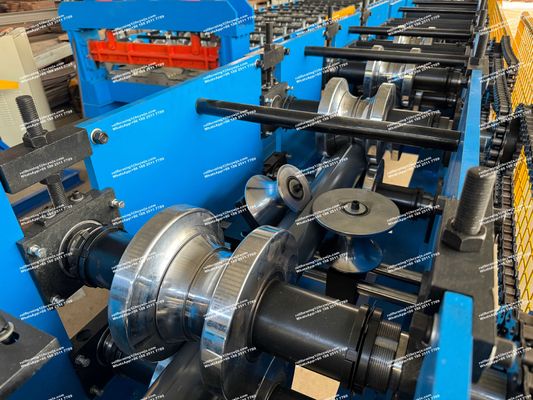 Μηχανή σχηματισμού κυλίνδρων Rainspout Downspout Roll Hydraulic Cutting 100mm ή προσαρμοσμένη διάμετρος