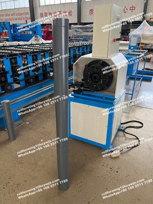 Μηχανή Διαμόρφωσης Ρολού Σωλήνα Κατασκευής από Χάλυβα για Νερό Βροχής 333