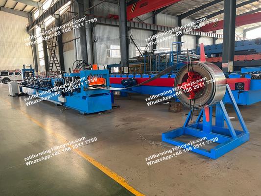 CZ Purlin Steel Sheet Roll Forming Machine για αποθήκη