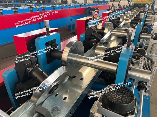 CZ Purlin Steel Sheet Roll Forming Machine για αποθήκη