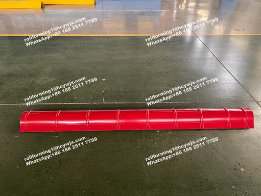 Το πιάτο χάλυβα κάνει την κορυφογραμμή ΚΑΠ μηχανών κεραμιδιών κορυφογραμμών ΚΑΠ τον κρύο ρόλο διαμορφώνοντας τη μηχανή