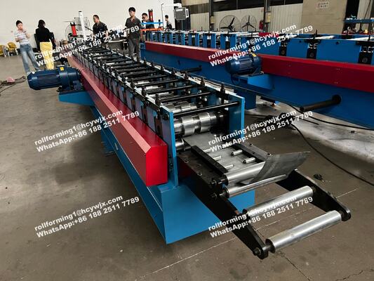 Μηχανή σχηματισμού κυλίνδρων με καθοδήγηση σιδηροδρομικής γραμμής