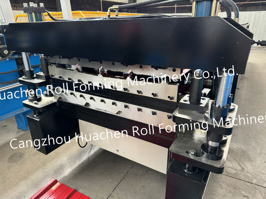Custom Ibr Pbr Rib AG Panel R Ranel Κυματοειδής γαλβανισμένος χάλυβας Μηχανή διαμόρφωσης ρολού φύλλου στέγης