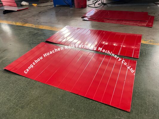 Μηχάνημα κατασκευής κυλίνδρων για την κατασκευή χαλυβουργικών οροφών