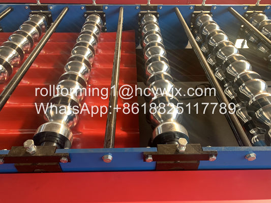 Υδραυλικός κρύος ρόλος Cuting που διαμορφώνει την παραγωγή υλικού κατασκευής σκεπής σχεδιαγράμματος εξοπλισμού