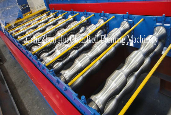 Αθόρυβο διπλό μέταλλο φύλλων που διαμορφώνει τον εξοπλισμό 9100 * 1550 * 1910mm