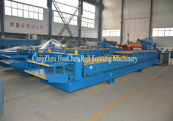 Το διπλό στρώμα ελέγχου PLC Siemens βερνίκωσε το ρόλο διαμορφώνοντας τη μηχανή για τη στέγη