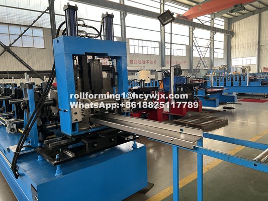 1 έτος Plc Control Cz Purlin Roll Forming Machine για πάχος 3 mm
