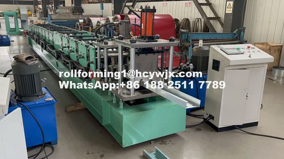 Μεγάλη ακρίβεια 1,8 mm C Purlin Roll Forming Machine Κατασκευή Αλλαγή μεγέθους