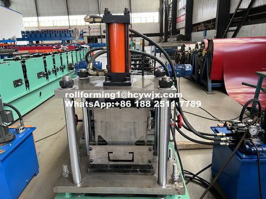 Μεγάλη ακρίβεια 1,8 mm C Purlin Roll Forming Machine Κατασκευή Αλλαγή μεγέθους