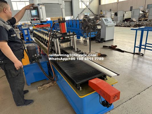 6.5mx1mx1.4m Roller Door Roll Forming Machine για εξατομικευμένα προφίλ και διαφορετικό πλάτος