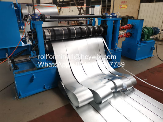 Προσαρμόσιμη χωρητικότητα Αυτοματοποιημένη γραμμή κοπής ατσάλινου τροχού με ρυθμιζόμενο πάχος