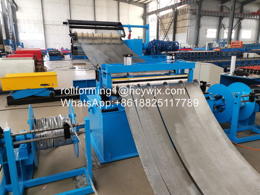 Προσαρμόσιμη χωρητικότητα Αυτοματοποιημένη γραμμή κοπής ατσάλινου τροχού με ρυθμιζόμενο πάχος