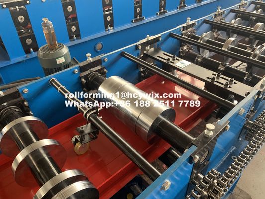 Self-Locking 500mm ρόλος φύλλων υλικού κατασκευής σκεπής MSL που διαμορφώνει τη μηχανή για τη Γκάνα