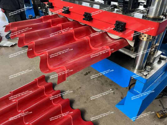 PPGI Χρώμα Χάλυβα ΓΙ υλικό για γυαλισμένο πλακάκι Roll Forming Machine