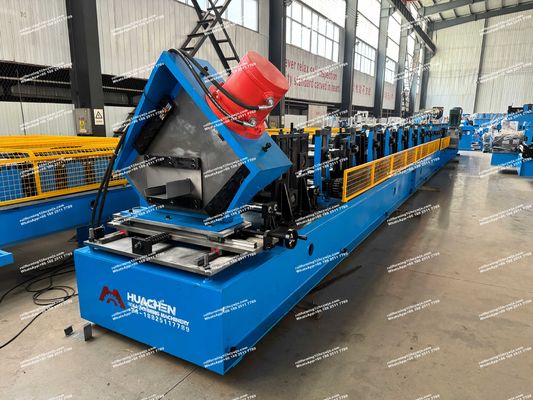 CZU M4Z/M4C Purlins Roll Forming Machine Μεταβολή μεγέθους προφίλ με ένα κλικ
