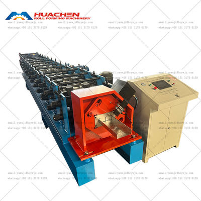 C Channel Steel Profiles Making Rollformer Machine Fast Speed (Πρόσωπα από χάλυβα που κατασκευάζουν μηχανή κυλίνδρων με γρήγορη ταχύτητα)