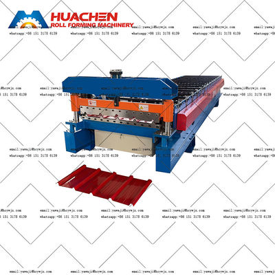 Προσαρμόσιμη μηχανή σχηματισμού κυλίνδρων οροφής με διάμετρο άξονα 70 mm και τάση 380v 50Hz 3 φάσεων