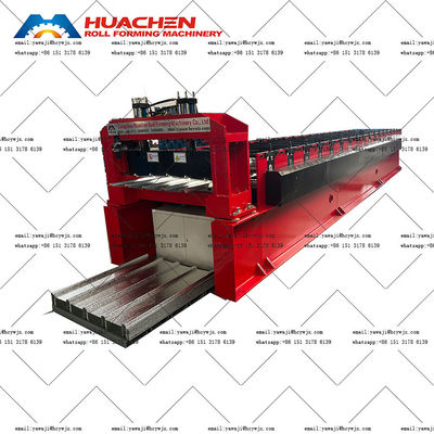 18 Στάσεις κυλίνδρων Αλυσίδα Drive Αψίδα οροφή Roll Forming Machine για ομαλή λειτουργία