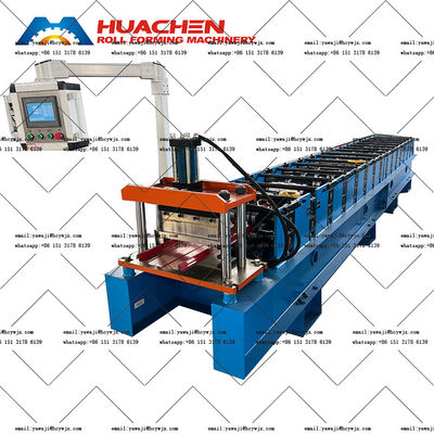 Μηχανή σχηματισμού κυλίνδρων φύλλων οροφής PPGI / GI