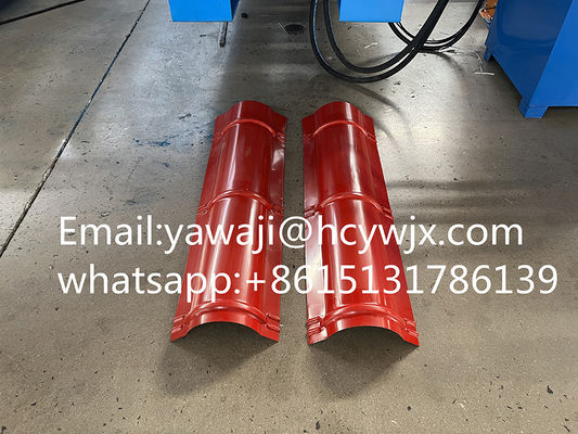 3 φάση 400mm φύλλο χάλυβα χρώματος ΚΑΠ που διαμορφώνει τον εξοπλισμό μορφής μηχανών/ρόλων