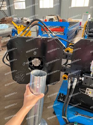 Μηχανή σχηματισμού κυλίνδρων σωλήνων με κυλίνδρους κυλίνδρους 100 mm Τύπος υδραυλικής κοπής