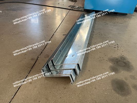 CZ Purlin Steel Sheet Roll Forming Machine για αποθήκη