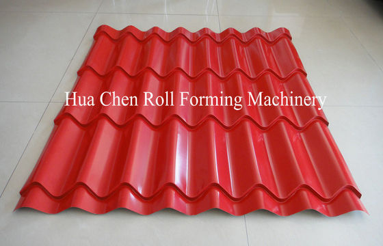 Corrugation φύλλων στεγών κεραμιδιών μηχανή