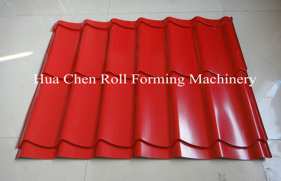 7.5Kw κεραμίδι υδραυλικής δύναμης και διπλός κρύος ρόλος στρώματος στεγών που διαμορφώνει τη μηχανή με το CE