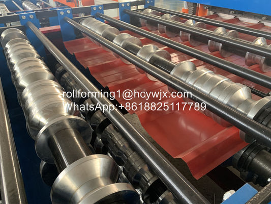 Διπλός ρόλος στρώματος υλικού κατασκευής σκεπής μετάλλων IBR που διαμορφώνει τη μηχανή