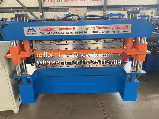 Διπλός ρόλος στρώματος υλικού κατασκευής σκεπής μετάλλων IBR που διαμορφώνει τη μηχανή