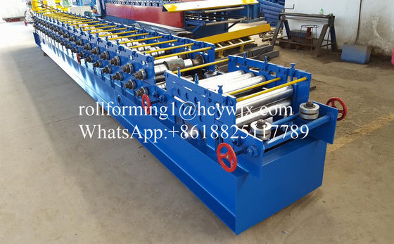 Πλαίσιο πορτών χάλυβα PLC 0.8mm πλαισίων παραθύρων μετάλλων που κατασκευάζει τη μηχανή