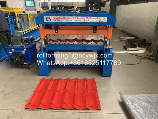 Μηχανή σχηματισμού κυλίνδρων από γυαλισμένα πλακάκια χάλυβα CE 380V