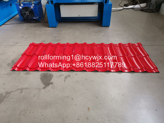 Μηχανή σχηματισμού κυλίνδρων από γυαλισμένα πλακάκια χάλυβα CE 380V