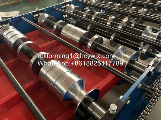 Μηχανή σχηματισμού κυλίνδρων οροφής με φύλλα μετάλλου Aluzinc TR4/TR5/TR6