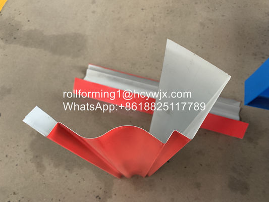 Ρόλος υδρορροών PPGI 0.3mm 10m/Min που διαμορφώνει τη μηχανή