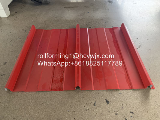 Κυλώντας μηχανή φύλλων στεγών κλειδαριών 15m/Min 3p PLC μόνη