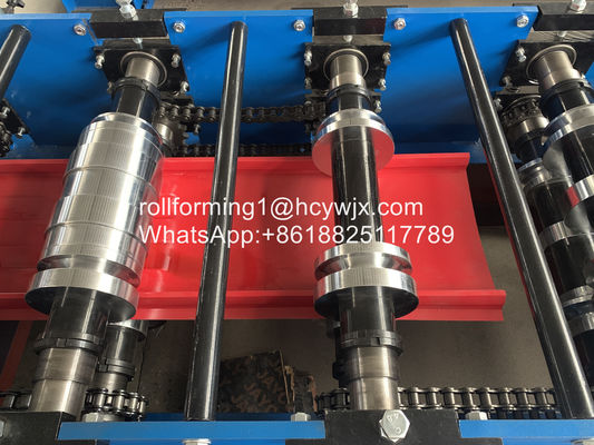 Κυλώντας μηχανή φύλλων στεγών κλειδαριών 15m/Min 3p PLC μόνη