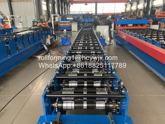 Cr12 0.7mm μόνο κλείδωμα 400mm ρόλος φύλλων υλικού κατασκευής σκεπής που διαμορφώνει τη μηχανή