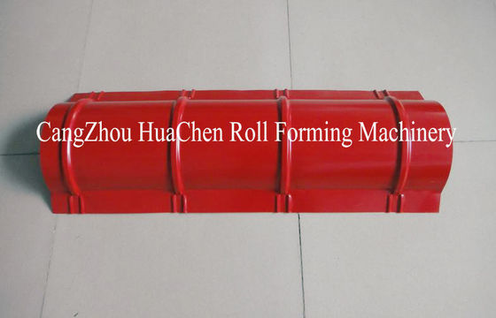 Ρόλος κορυφογραμμών ΚΑΠ σχεδιαγράμματος στεγών μετάλλων που διαμορφώνει τη μηχανή/τη μηχανή κεραμιδιών κορυφογραμμών 380V 50Hz